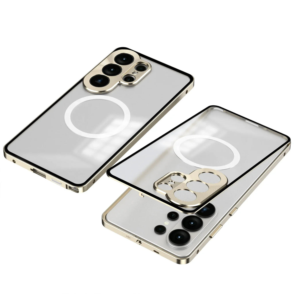 Samsung Galaxy S26 Ultra TPU Magnetic Case with Metal Lens Cover