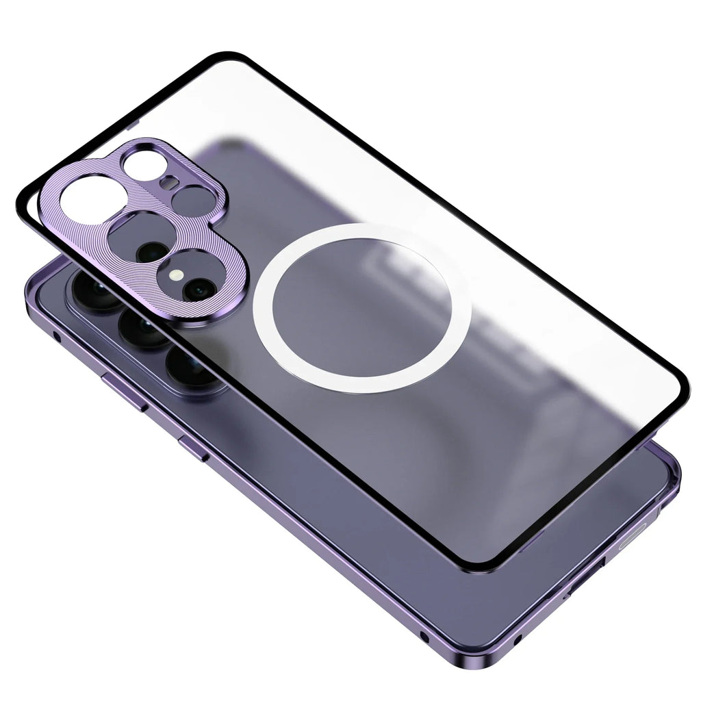 Samsung Galaxy S26 Ultra TPU Magnetic Case with Metal Lens Cover
