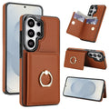 Samsung Galaxy S26 Series Case with Card Slot and Kickstand & Ring