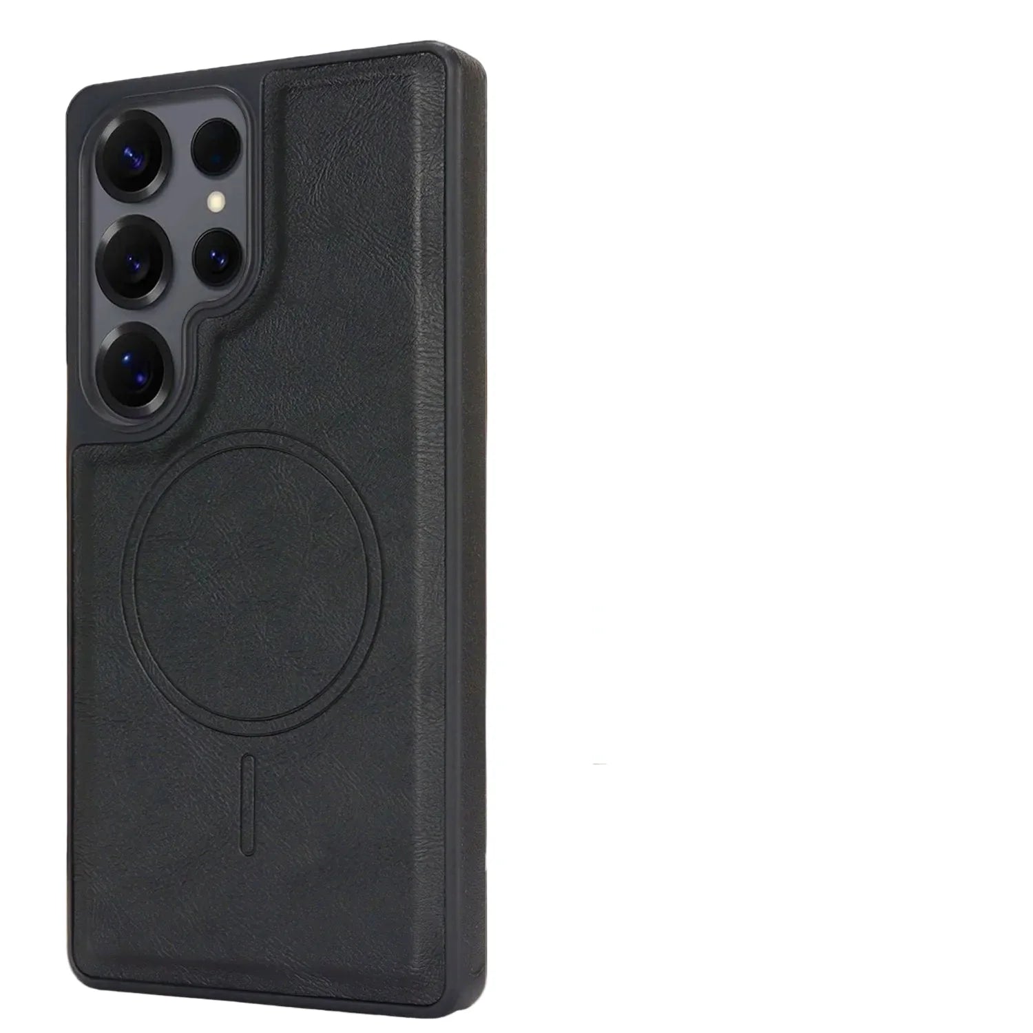 Samsung Galaxy S26 Series Magnetic Leather Case