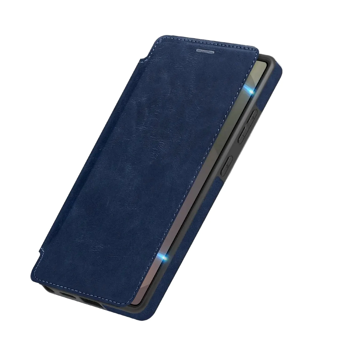 Samsung Galaxy S25 Ultra Protective Magnetic Flip Case with Card Slot
