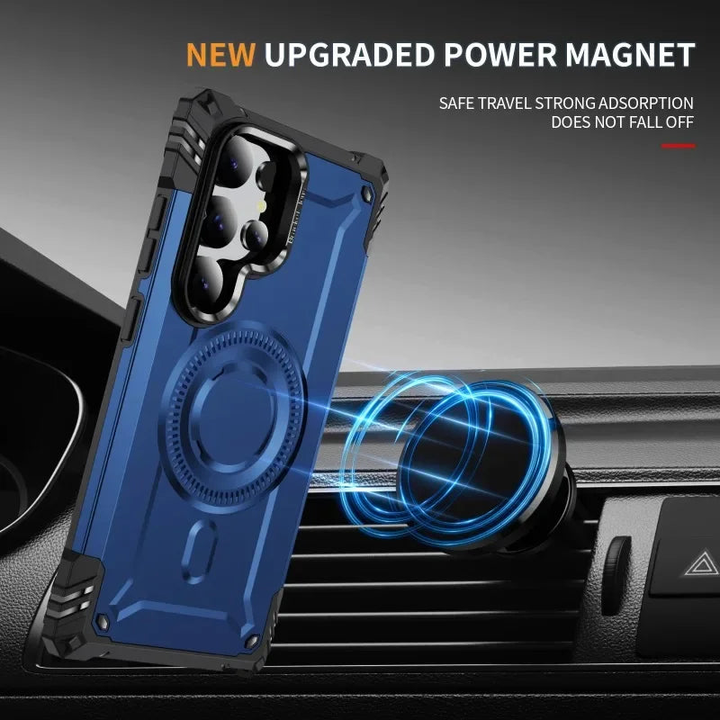 Samsung Galaxy S25 Series Heavy-Duty Military Armor Case
