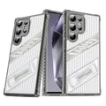 Samsung Galaxy S25 Series Heavy-Duty Armor Shockproof Case with Kickstand