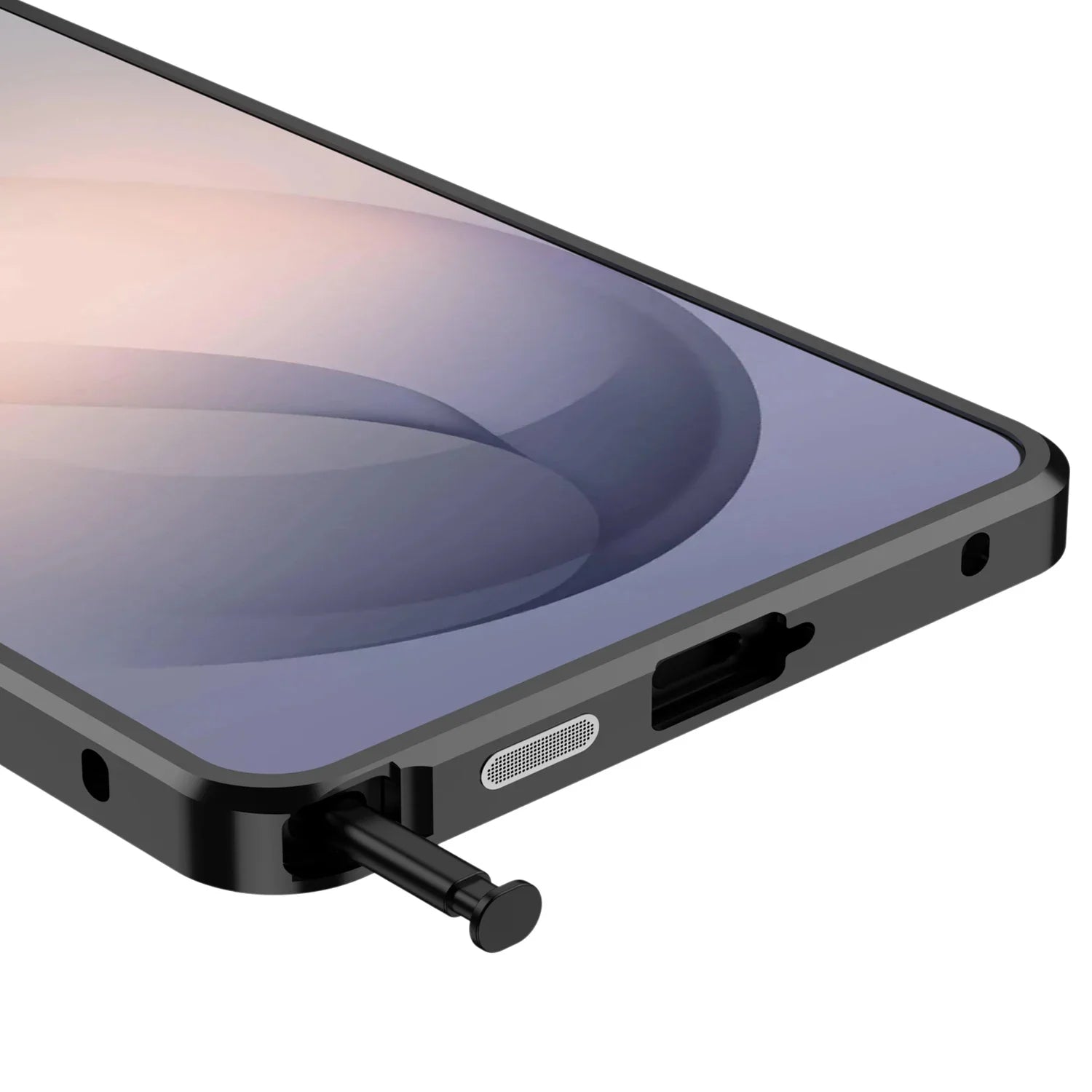 Samsung Galaxy S26 Ultra TPU Magnetic Case with Metal Lens Cover