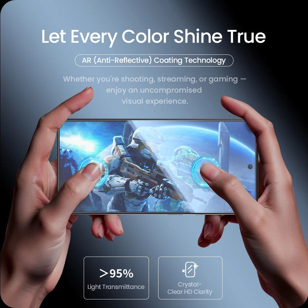 Samsung Galaxy S26 Ultra Tempered Glass Screen Protector with Installation Tool